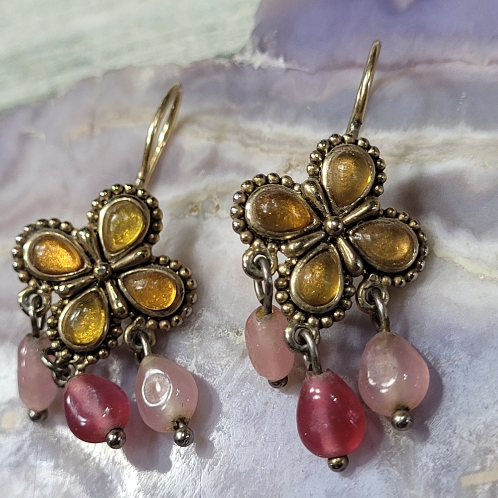 Liz Claiborne Chandelier Dangle Earrings.